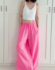 Musselin Hose, Neon-Leo, 2 Farben
