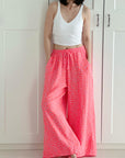 Musselin Hose, Neon-Leo, 2 Farben