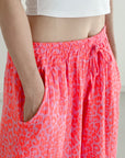 Musselin Hose, Neon-Leo, 2 Farben