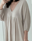 Musselin Kleid, 4 Farben