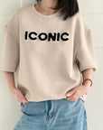 Sweatshirt-T-Shirt, ICONIC, 2 Farben