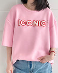 Sweatshirt-T-Shirt, ICONIC, 2 Farben