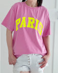 T-Shirt, Neon Paris, 3 Farben