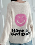 Strickjacke, Have a Good Day, Flauschi, 4 Farben