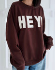 Sweatshirt, 3D-HEY!, 6 Farben