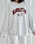 Sweatshirt, 3D-MANHATTAN, 5 Farben