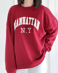 Sweatshirt, 3D-MANHATTAN, 5 Farben