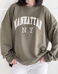 Sweatshirt, 3D-MANHATTAN, 5 Farben