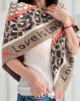 Dreieckstuch, Love & Leo, 5 Farben