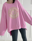 Sweatshirt, Rock, Oversize, 4 Farben