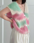 Strickweste „Sorbet“, Mohair