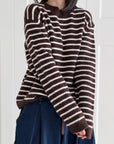 Pullover, Streifen, 4 Farben