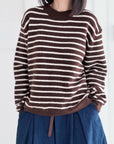Pullover, Streifen, 4 Farben