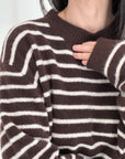 Pullover, Streifen, 4 Farben