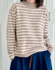 Pullover, Streifen, 4 Farben