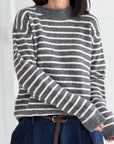 Pullover, Streifen, 4 Farben