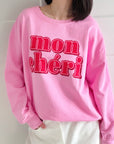 Sweatshirt, Mon Chéri, 2 Farben