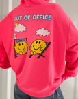 Hoodie, Out of Office, Hot-Pink