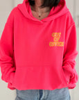 Hoodie, Out of Office, Hot-Pink