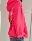 Hoodie, Out of Office, Hot-Pink