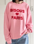 Sweatshirt, BISCOUS PARIS, 4 Farben