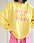 Sweatshirt, BISCOUS PARIS, 4 Farben