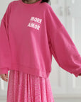 Sweatshirt, More Amor, 4 Farben