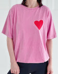 T-Shirt, Herz, 2 Farben