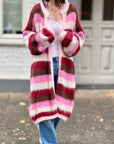Strickmantel, Candy, flauschi, 4 Farben