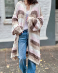 Strickmantel, Candy, flauschi, 4 Farben