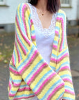 Strickjacke, Candy, Flauschi, 3 Farben