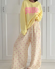 Musselin Hose, Herzen, 4 Farben