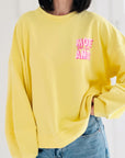 Sweatshirt, More Amor, 4 Farben