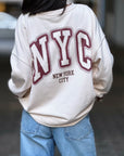 Sweatshirt, NYC, 4 Farben