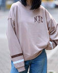 Sweatshirt, NYC, 4 Farben