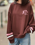Sweatshirt, NYC, 4 Farben