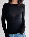 Longsleeve, Cashmere, 10+ Farben