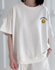 Sweat-T-Shirt, Have a Nice Daisy, 6 Farben