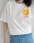T-Shirt, Why Not Smile, 2 Farben