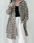 Leo Musselin Bluse, Oversize
