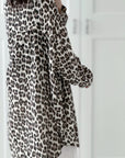 Leo Musselin Bluse, Oversize