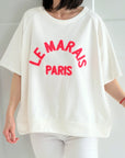 Sweatshirt-T-Shirt, Le Marais, 4 Farben