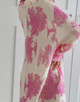 Seidiges Kleid, Bäume, Bunt, 6 Farben