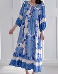 Maxikleid, Orchid