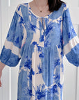 Maxikleid, Orchid