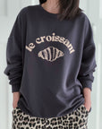 Sweatshirt, Croissant, 6 Farben