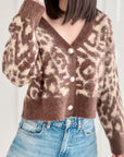 Cropped Leo Cardigan, 2 Farben
