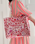 wendbare Shopper-Tasche, LOVE