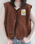 Teddyweste, Smiley, 2 Farben