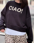 Sweatshirt, Kurz, CIAO, 4 Farben